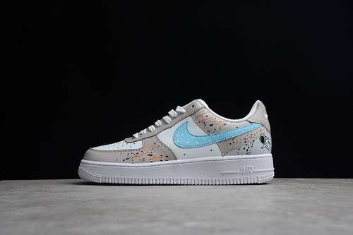 320DD8959111AIR FORCE 1 LOW WHITEGREYBLUEWOMAN3639MAN4045