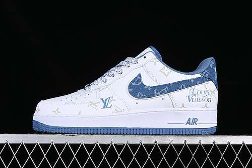 260DR9868600AIR FORCE 1 07 LOW WHITEBLUEWOMAN3639MAN4045