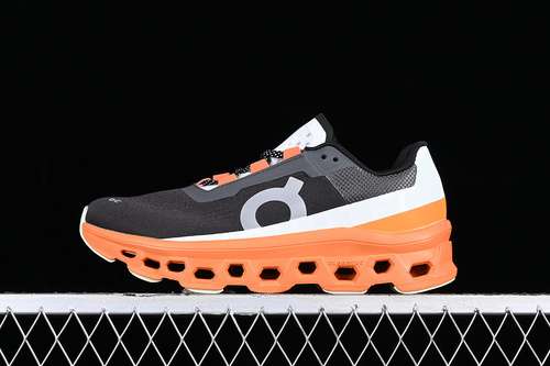 380ON CLOUDMONSTER RUNNING SHOES BLACKCOFFEEWOMAN3639MAN4045