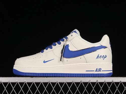 340BM1996077AIR FORCE 1 LOW 07 WHITEWHITEBLUEWOMAN3639MAN4045