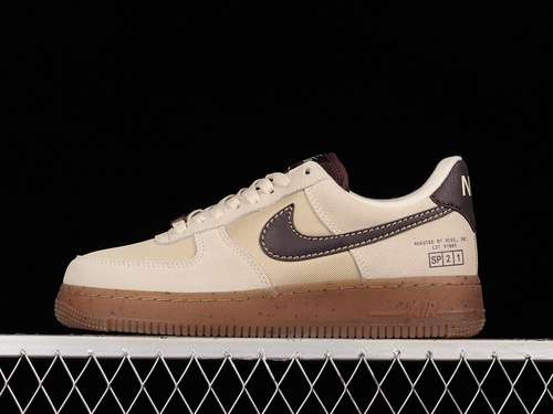 340DD5227234AIR FORCE 1 LOW COFFEE BEACHGRAINPALE IVORYMAHOGANYUNSIEX35545