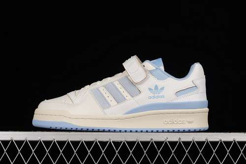 330GZ1893FORUM 84 LOW SHOES CAROLINA BLUEWHITEWHITEWOMAN3639MAN4045