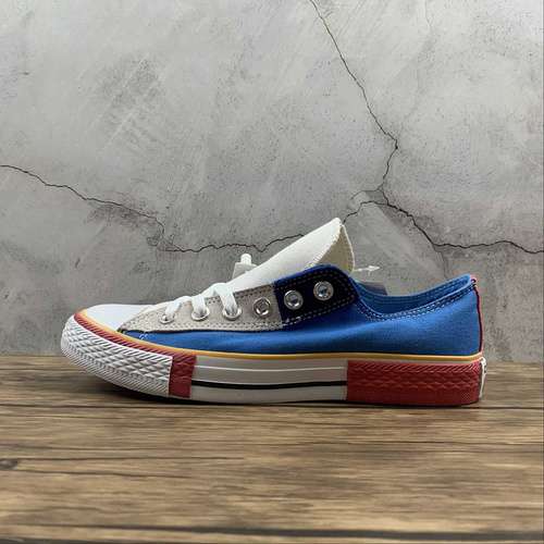 230168266BCHUCK TAYLOR 70S ALLSTAR LOW TOP WHITEBLUEREDWOMAN3539MAN4044