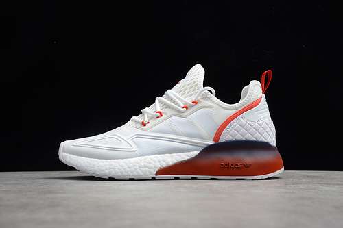 280FZ4464ZX 2K BOOST SHOES CLOUD WHITEREDREDWOMAN3639MAN4045