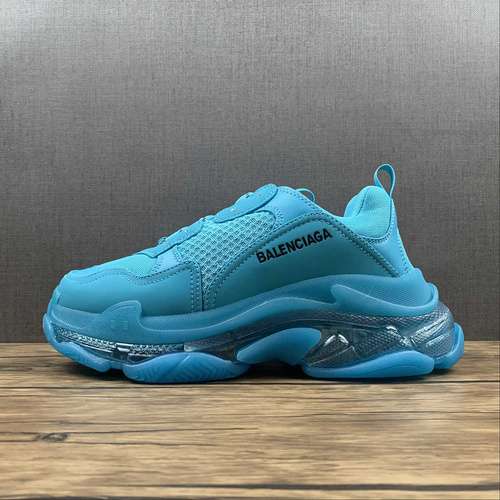 550BALENCIAGA TRIPLE S BLUEBLUEBLUEWOMAN3539MAN4046