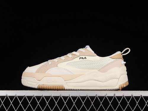 280F12W241603FWAFILA 2022 FLAT CASUAL SHOES OFF WHITELIGHT KHAKIBLACKUNISEX35544