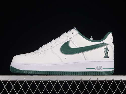 280FB9128100AIR FORCE 1 LOW FOUR HORSEMEN WHITEDEEP FORESTWOLF GREYUNISEX3645