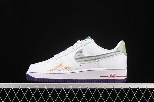 280CW6015100DEAARON FOX X BRITTNEY GRINER X AIR FORCE 1 LOW PREGAME PACK MUSIC WHITERED
