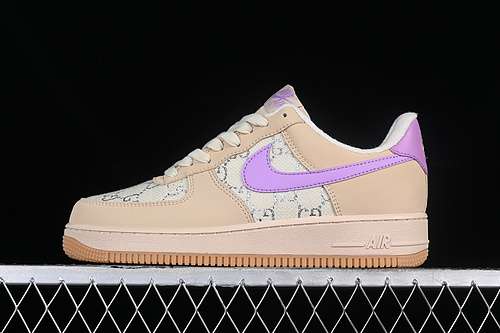 320CW2288111AIR FORCE 1 07 LOW GREYBROWNPURPLEWOMAN3639MAN4045