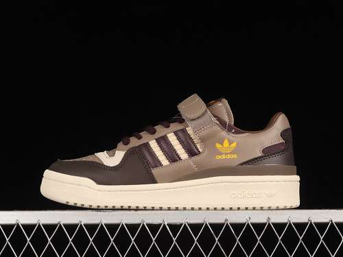 280HQ6937FORUM 84 LOW SHOES CHALKY BROWNSHADOW MAROONBROWNWOMAN3639MAN4045