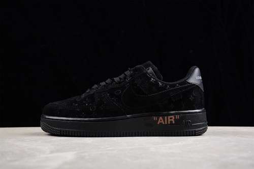420AIR FORCE 1 LOW 07 X LV BLACKBLACKBLACKWOMAN3639MAN4046