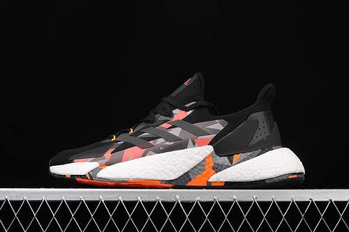 340FW8413X9000L4 BOOST SHOES CORE BLACKCLOUD WHITEPINKORANGEMAN4045