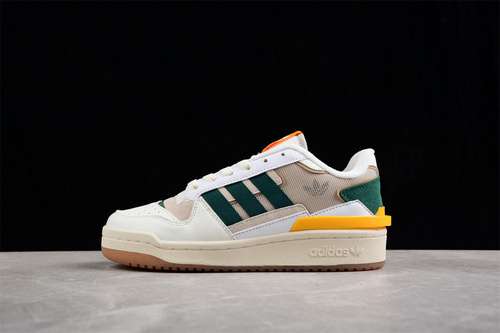 280GW4360ADIDAS FORUM 84 LOW WHITEBLACKORANGEGREENBROWNWOMAN3639MAN4045