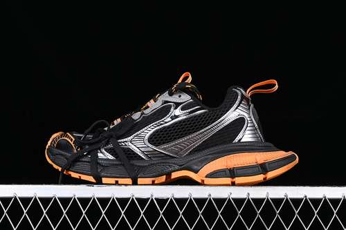 570W3XL31178BALENCIAGA PHANTOM SNEAKER BLACKSILVERORANGEWOMAN3539MAN4046