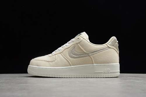 360CZ9084200STUSSY X AIR FORCE 1 LOW FOSSIL STONEBEIGEWHITEUNISEX3645