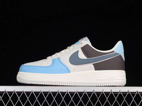 320DG2296024AIR FORCE 1 LOW 07 DENIM BLUEBLACKWHITEWOMAN3639MAN4045