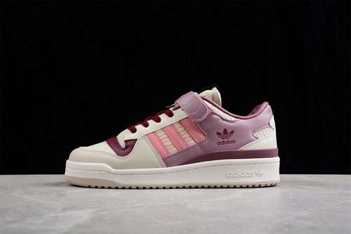 280HQ6941FORUM 84 LOW SHOES CLOUD WHITESTORM PURPLEWOMAN3639MAN4045