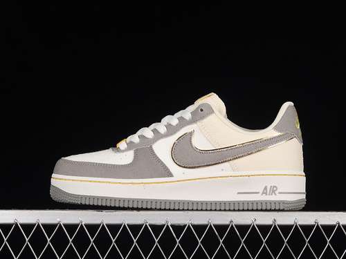 280315122666AIR FORCE 1 LOW 07 BEIGEGREYGOLDWOMAN3639MAN4045