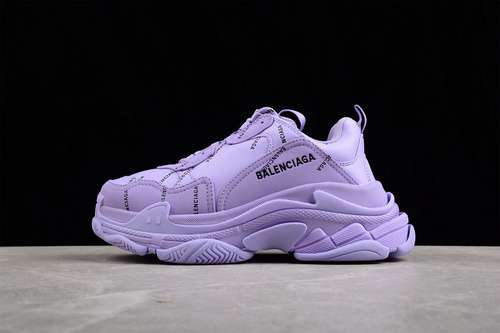 470W2BR12055BALENCIAGA TRIPLE S SNEAKERS PURPLEPURPLEBLACKWOMAN3539MAN4046