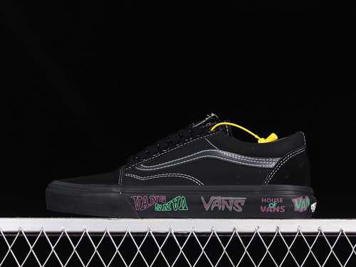 250VN0A5JMI10JOLD SKOOL SHOES BLACKBLACKGREENWOMAN3539MAN4044