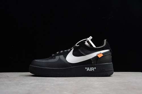 AO4606001AIR FORCE 1 LOW X OFF WHITE BLACKWHITECONEBLACKUNISEX3645OGHP00258