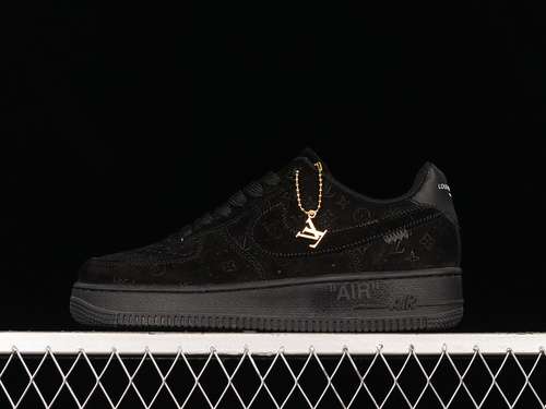 3401A9VD7LV X AIR FORCE 1 LOW 07 BLACKBLACKBLACKWOMAN3639MAN4045