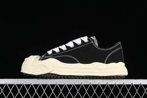 400MMY WAYNE ORIGINAL SOLE LEATHER LOW SNEAKER WHITEBLACKYELLOWWOMAN3539MAN4045