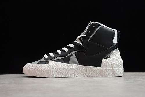 300BV0072002SACAI X HYBRID DUNK BLAZER BLACKWHITEGREYUNISEX3645