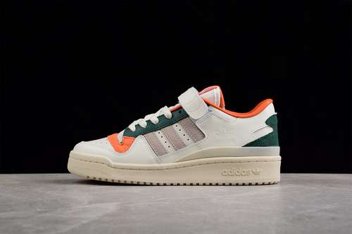 300GY4125FORUM 84 LOW FLEECE WHITEGREENORANGEWOMAN3639MAN4045