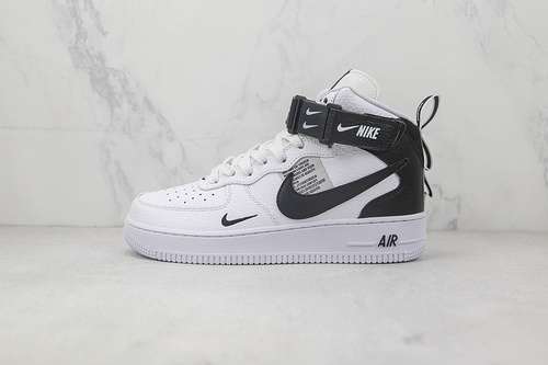 320804609103AIR FORCE 1 MID 07 LV8 WHITEBLACKTOUR YELLOWWOMAN3639MAN4045