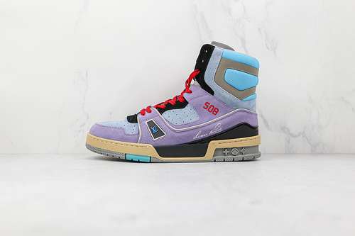 850LV 2021 HIGH TRAINER PURPLEBLACKREDBLUEMAN3945