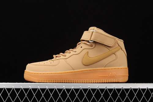 320DJ9158200AIR FORCE 1 MID WHEAT FLAXFLAXGUM LIGHT BROWNOUTDOOR GREENUNISEX3645