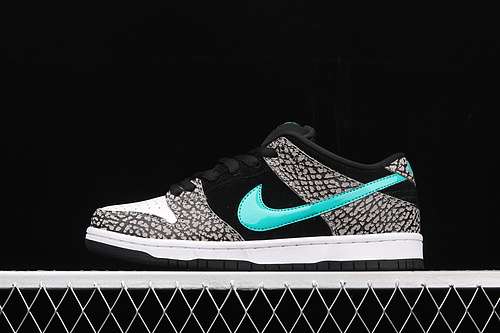 【350】[BQ6817-009]-[DUNK LOW PRO SB &#x27;ATMOS ELEPHANT&#x27;MEDIUM GREY BLACK WITE CLEAR JA
