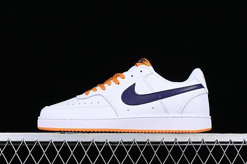 【230】[DM1187-103]-[COURT VISION LOW WHITE/BLACK/ORANGE]-[WOMAN:36-39]-[MAN:40-45]