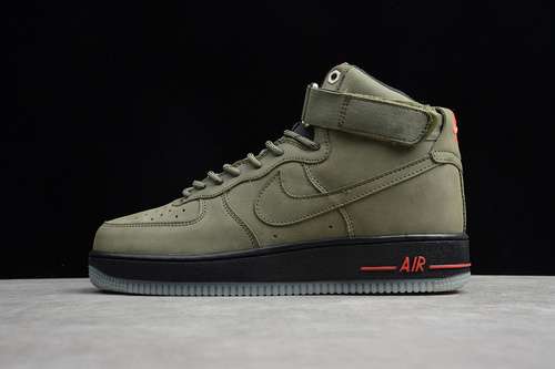 [CJ9178-200]-[AIR FORCE 1 HIGH 07 FLAX GREEN/BLACK]-[WOMAN:36-39]-[MAN:40-44]