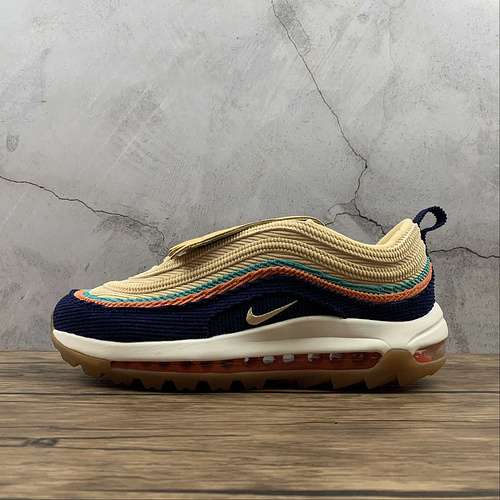 【340】[CJ0563-400]-[AIR MAX 97 GOLF NRG OBSIDIAN/STARFISH/NEPTUNE GREEN/CELESTIAL GOLD]-[36-45]