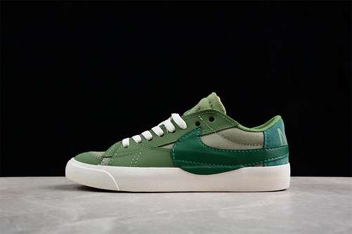 【230】[FJ5468-386]-[BLAZER 77 LOW JUMBO 1977 GREEN/WHITE]-[WOMAN:36-39]-[MAN:40-45]