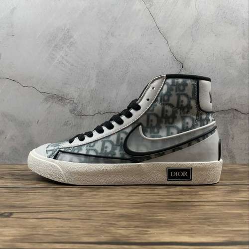 【290】[CN8607-020]-[DI*OR X BLAZER MID WHITE/BLACK/WHITE]-[MAN:40-44]