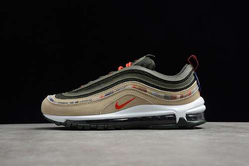 【360】[DC3494-992]-[AIR MAX 97 OLIVE GREEN/KHAKI-GYM RED]-[WOMAN:36-39]-[MAN:40-45]