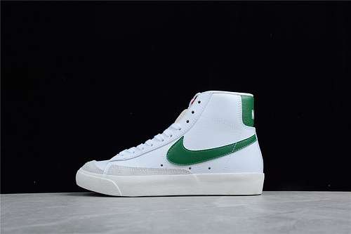 【280】[BQ6806-115]-[BLAZER MID 77 VINTAGE WHITE/SAIL/BLACK/PINE GREEN]-[WOMAN:36-39]-[MAN:40-45]