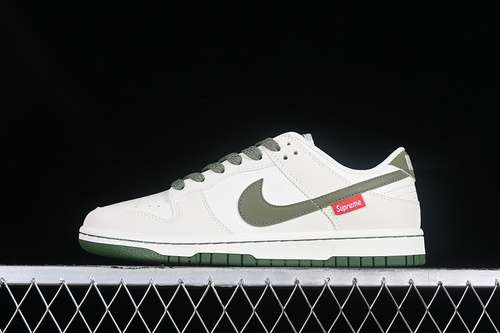 【360】[FC1688-142]-[SUPREME SB DUNK LOW OFF WHITE/GREEN]-[WOMAN:36-39]-[MAN:40-45]