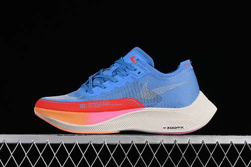 【320】[DZ5222-400]-[ZOOMX VAPORFLY NEXT％ 2 UNIVERSITY BLUE/LIGHT CRIMSON/ORANGE TRANCE/LIGHT BROWN]