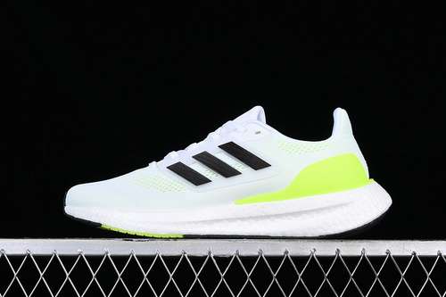 【260】[IF2379]-[ADIDAS PUREBOOST 22 WHITE/BLACK/GREEN]-[WOMAN:36-39]-[MAN:40-45]