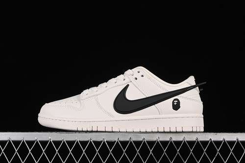 【380】[XX2025-998]-[SB DUNK LOW AMBUSH X BAPE OFF WHITE/BLACK]-[WOMAN:36-39]-[MAN:40-45]