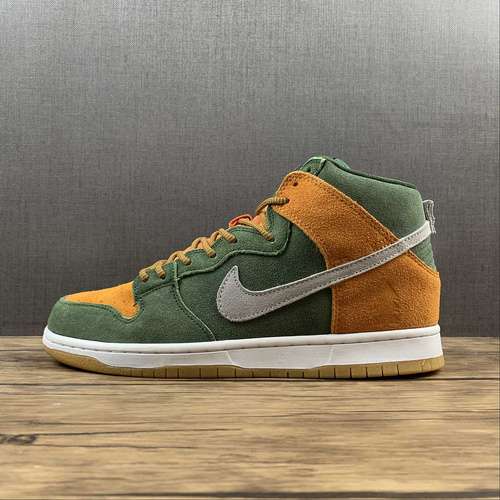 【340】[839693-302]-[HOMEGROWN X SB DUNK HIGH PRM SEQUOIA/ALE BROWN/COOL GREY/COOL GREY]-[MAN:39-45]