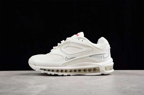 【320】[DR1033-100]-[SUPREME X AIR MAX 98 TL SP WHITE/METALLIC SILVER/SAIL]-[MAN:39-45]