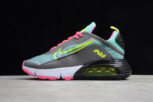【280】[CT7698-007]-[AIR MAX 2090 DARK GREY/MAGENTA-PINK GREEN-LEMON]-[WOMAN:36-39]-[MAN:40-45]