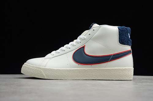 【240】[CJ6983-104]-[SB ZOOM BLAZER MID PREMIUM BEIGE/RED-BLUE]-[WOMAN:36-39]-[MAN:40-45]