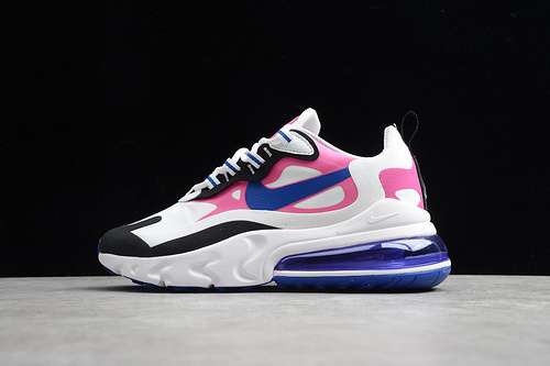 【270】[CI3899-100]-[AIR MAX 270 REACT SUMMIT WHITE/HYPER BLUE/PINK]-[WOMAN:36-40]