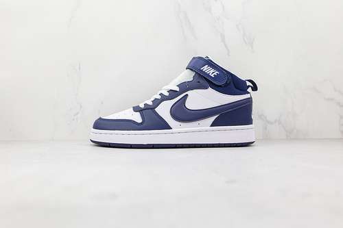 【320】[CD7782-107]-[COURT BOROUGH MID 2 GS WHITE/SIGNAL BLUE/BLUE VOID]-[WOMAN:36-39]-[MAN:40-45]